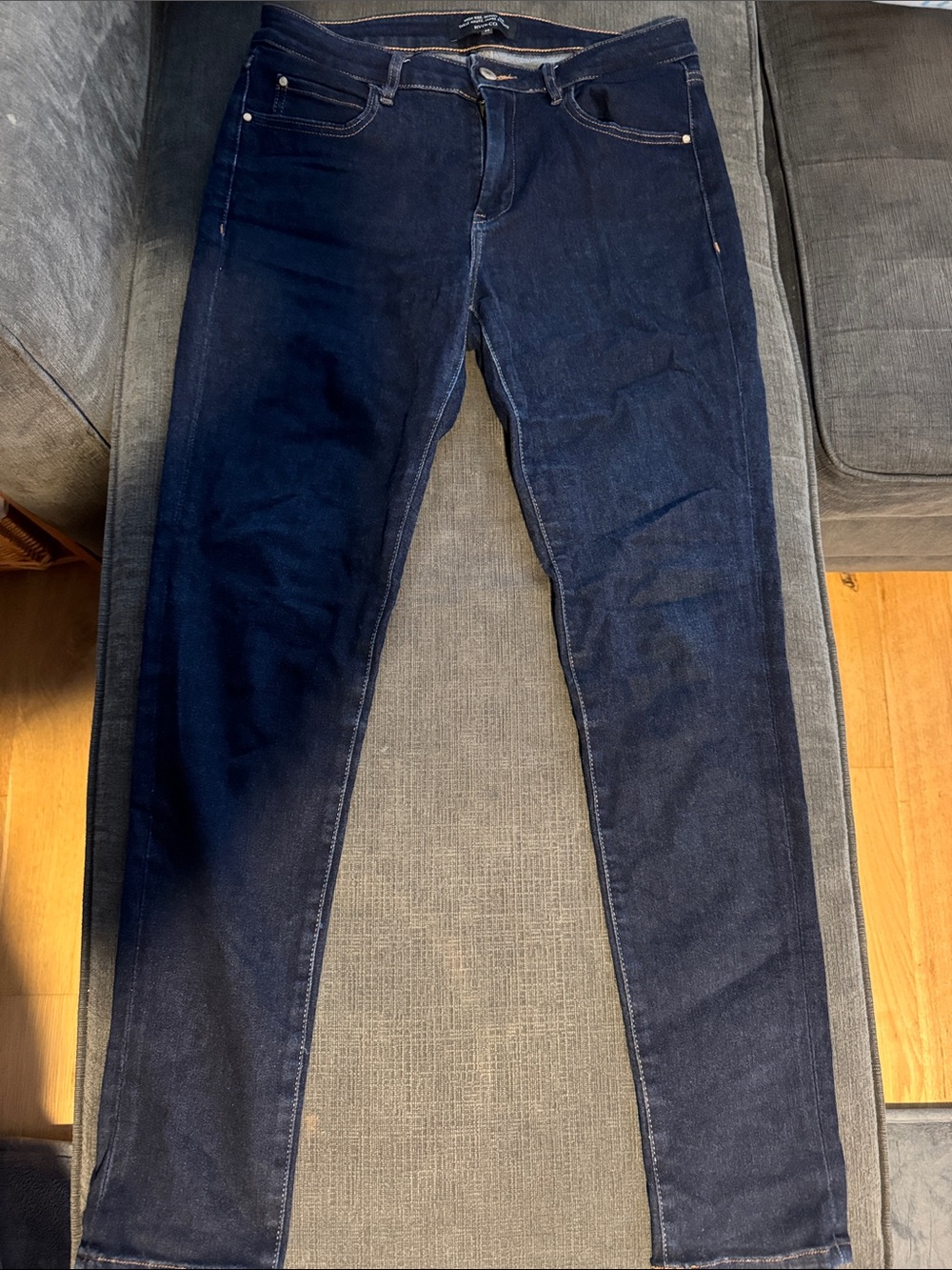 RW&CO. Dark Blue Skinny Jeans for Women